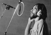 Man in a recording studio